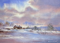 2025-01 Winterlndschaft I
